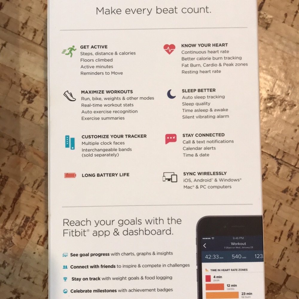 Fitbit Charge 2 Bundle - Picture 6 of 7